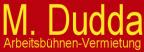 Logo - Baumdienst, Transporte und Hubarbeitsbühnen-Vermietung Martin Dudda