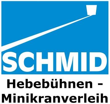 Logo - SCHMID Hebebühnenverleih GmbH Augsburg